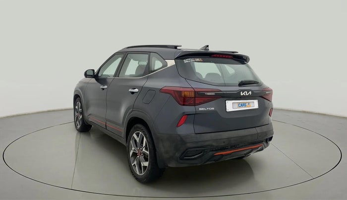 2021 KIA SELTOS X LINE 1.5 DIESEL AT, Diesel, Automatic, 52,821 km, Left Back Diagonal