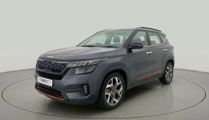 2021 KIA SELTOS X LINE 1.5 DIESEL AT, Diesel, Automatic, 52,821 km, Left Front Diagonal