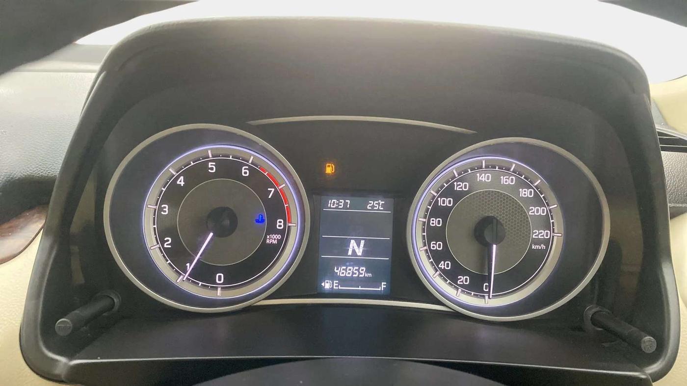 2019 Maruti Dzire VXI AMT, Petrol, Automatic, 46,969 km, Odometer Image