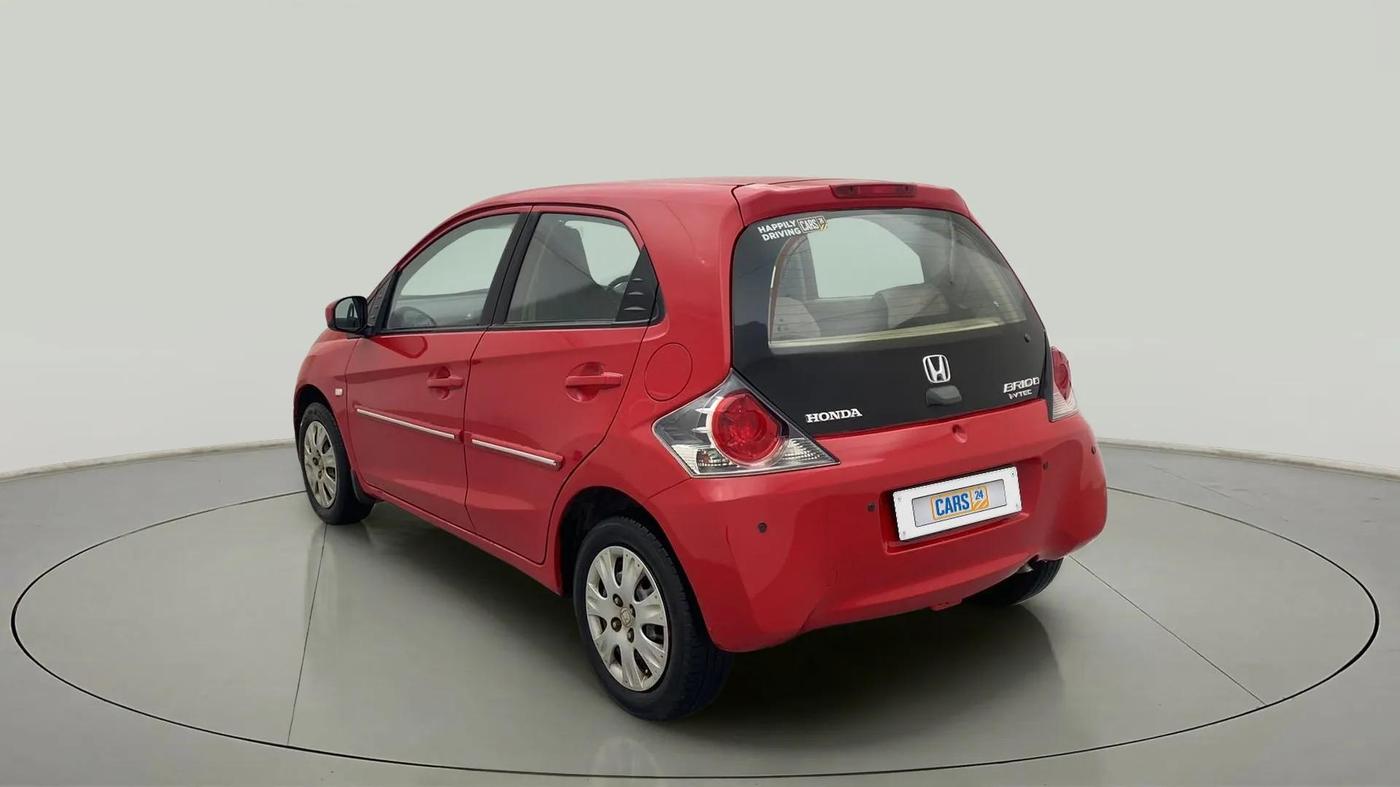 2014 Honda Brio S MT, Petrol, Manual, 60,472 km, Left Back Diagonal
