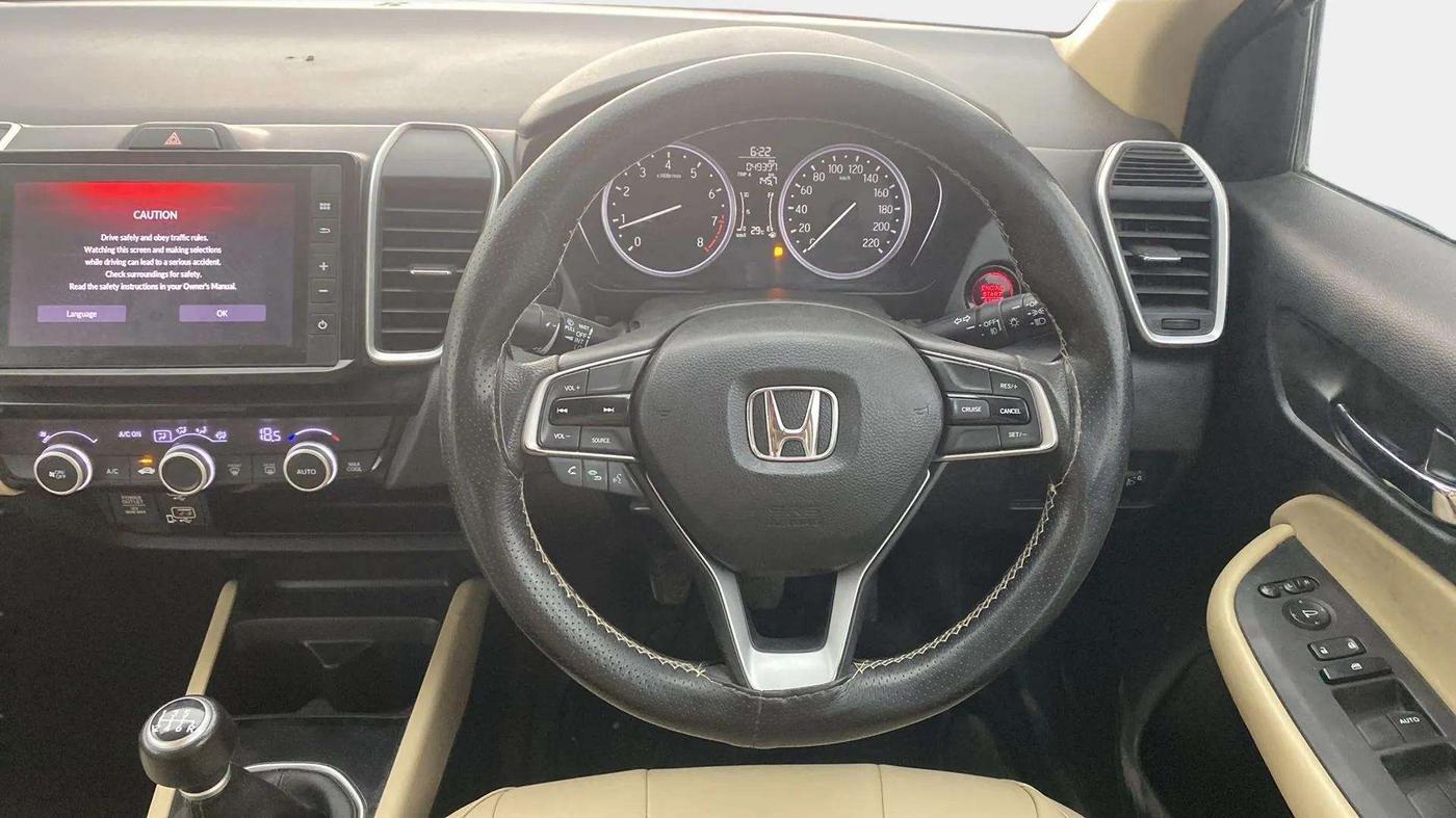 2021 Honda City 1.5L I-VTEC V MT 5TH GEN, Petrol, Manual, 50,133 km, Steering Wheel Close Up