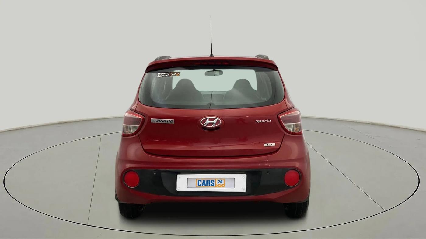 2018 Hyundai Grand i10 SPORTZ (O) AT 1.2 KAPPA VTVT, Petrol, Automatic, 27,311 km, Back/Rear
