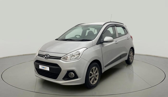2015 Hyundai Grand i10 ASTA (O) 1.2 KAPPA VTVT, Petrol, Manual, 52,892 km, Left Front Diagonal