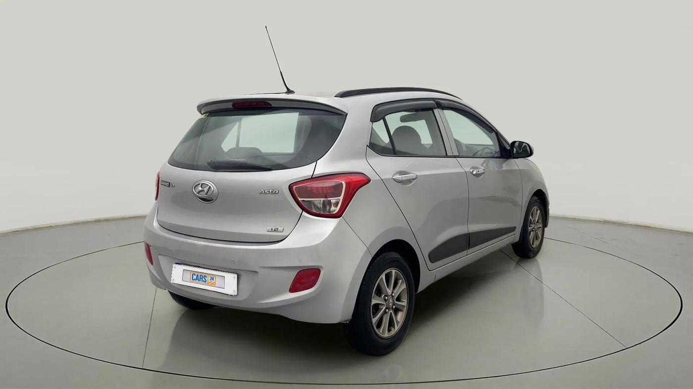 2015 Hyundai Grand i10 ASTA (O) 1.2 KAPPA VTVT, Petrol, Manual, 52,892 km, Right Back Diagonal