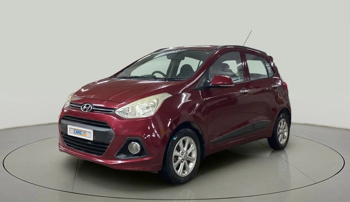 2015 Hyundai Grand i10 ASTA 1.2 KAPPA VTVT, Petrol, Manual, 45,322 km, Left Front Diagonal