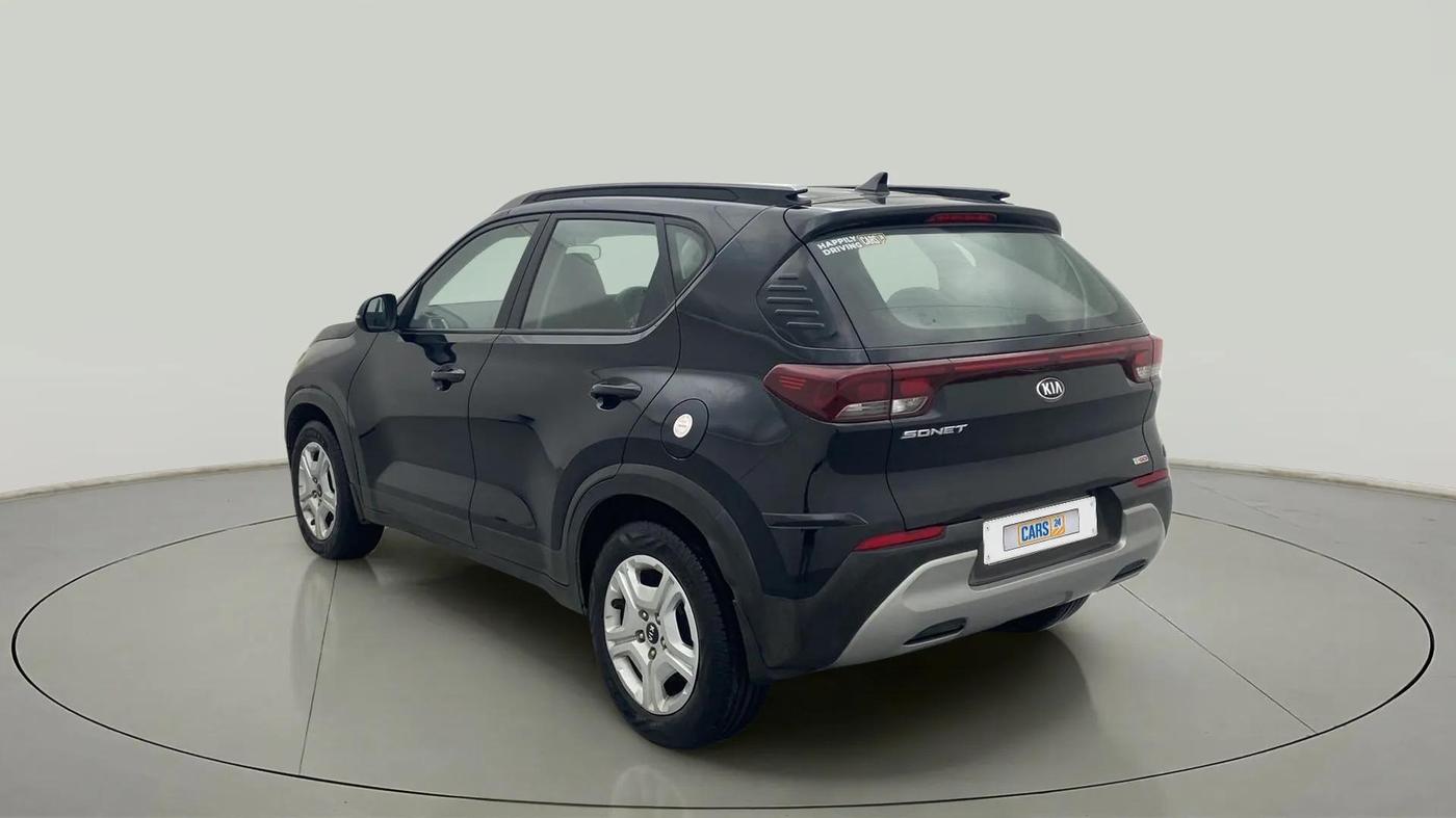 2020 KIA SONET HTK PLUS 1.0 IMT, Petrol, Manual, 30,171 km, Left Back Diagonal