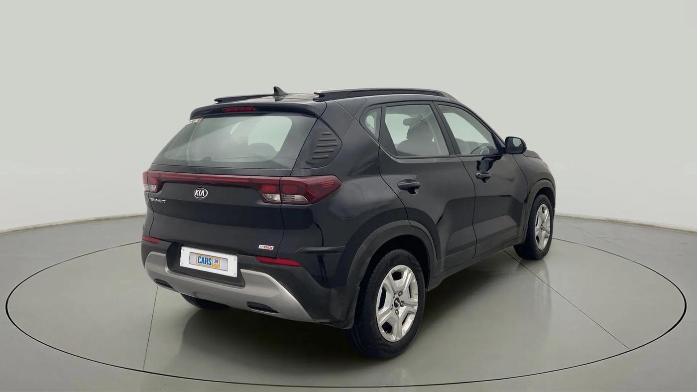 2020 KIA SONET HTK PLUS 1.0 IMT, Petrol, Manual, 30,171 km, Right Back Diagonal