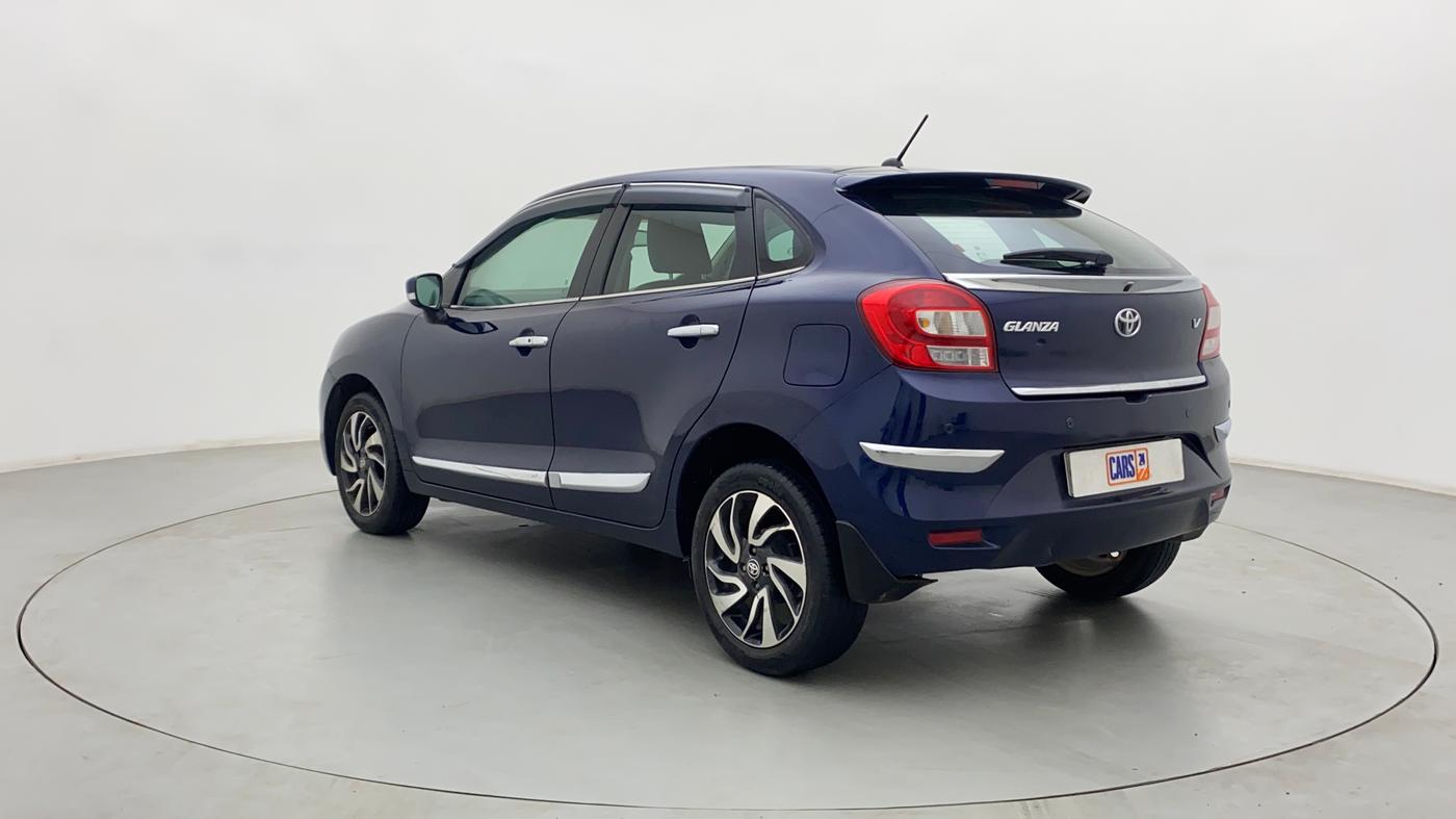 2021 Toyota Glanza V CVT, Petrol, Automatic, 52,000 km, Left Back Diagonal