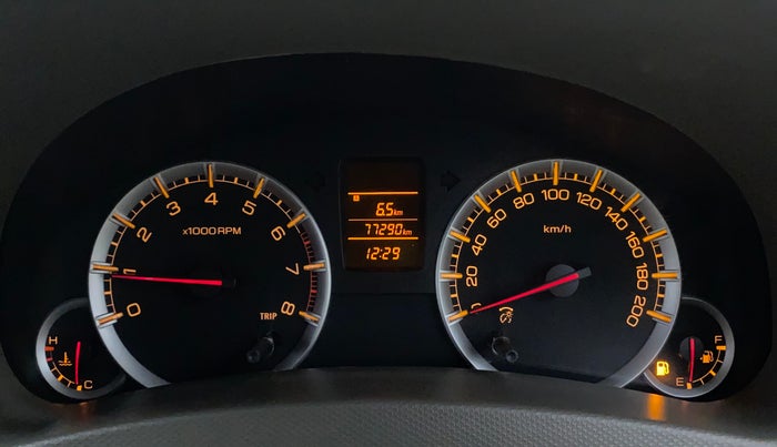 2012 Maruti Ertiga VXI, Petrol, Manual, 77,738 km, Odometer Image