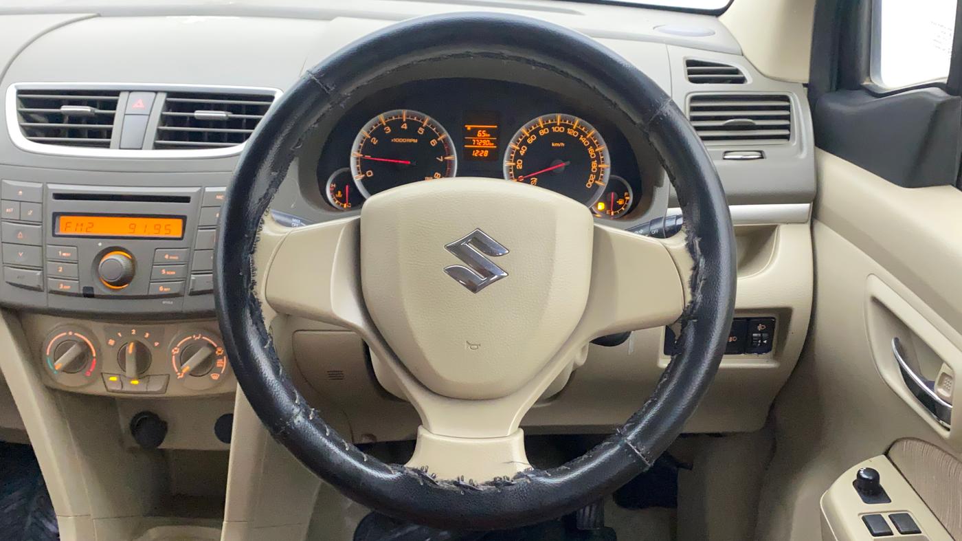 2012 Maruti Ertiga VXI, Petrol, Manual, 77,738 km, Steering Wheel Close Up