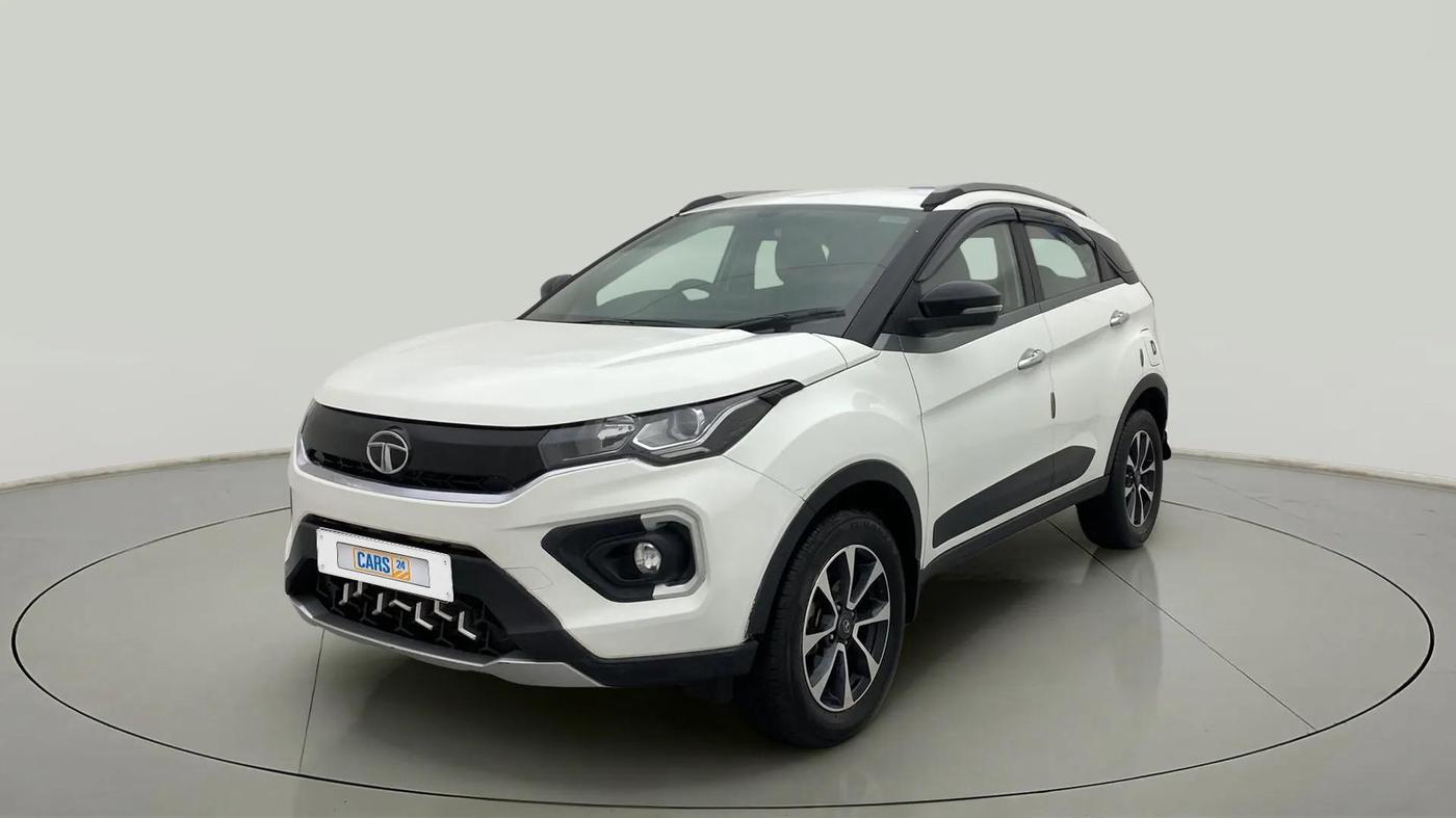 2021 Tata NEXON XZ PLUS DIESEL, Diesel, Manual, 56,240 km, Left Front Diagonal
