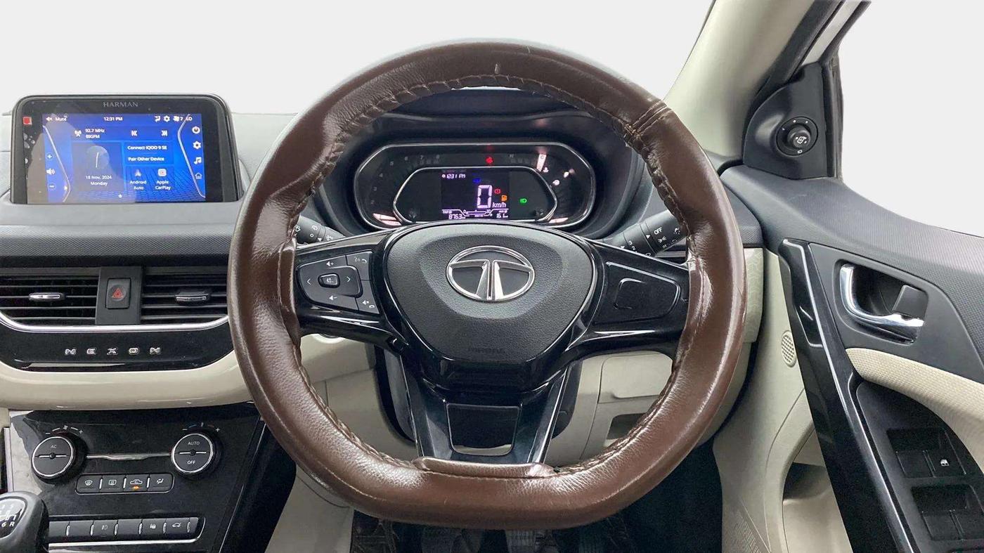 2021 Tata NEXON XZ PLUS DIESEL, Diesel, Manual, 56,240 km, Steering Wheel Close Up