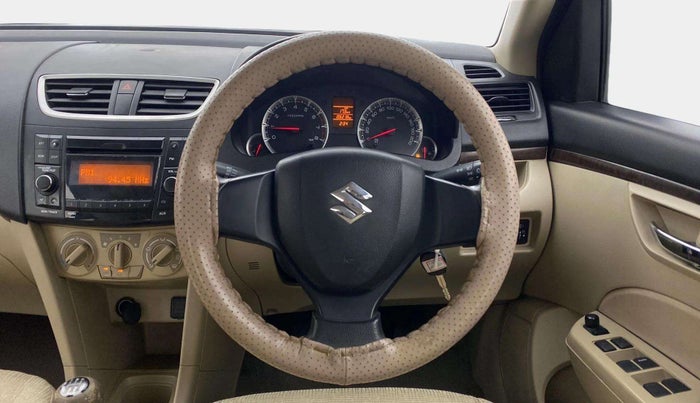 2016 Maruti Swift Dzire VXI, Petrol, Manual, 1,06,289 km, Steering Wheel Close Up