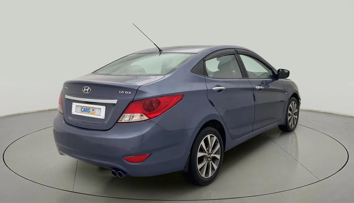 2013 Hyundai Verna FLUIDIC 1.6 VTVT SX, Petrol, Manual, 81,696 km, Right Back Diagonal