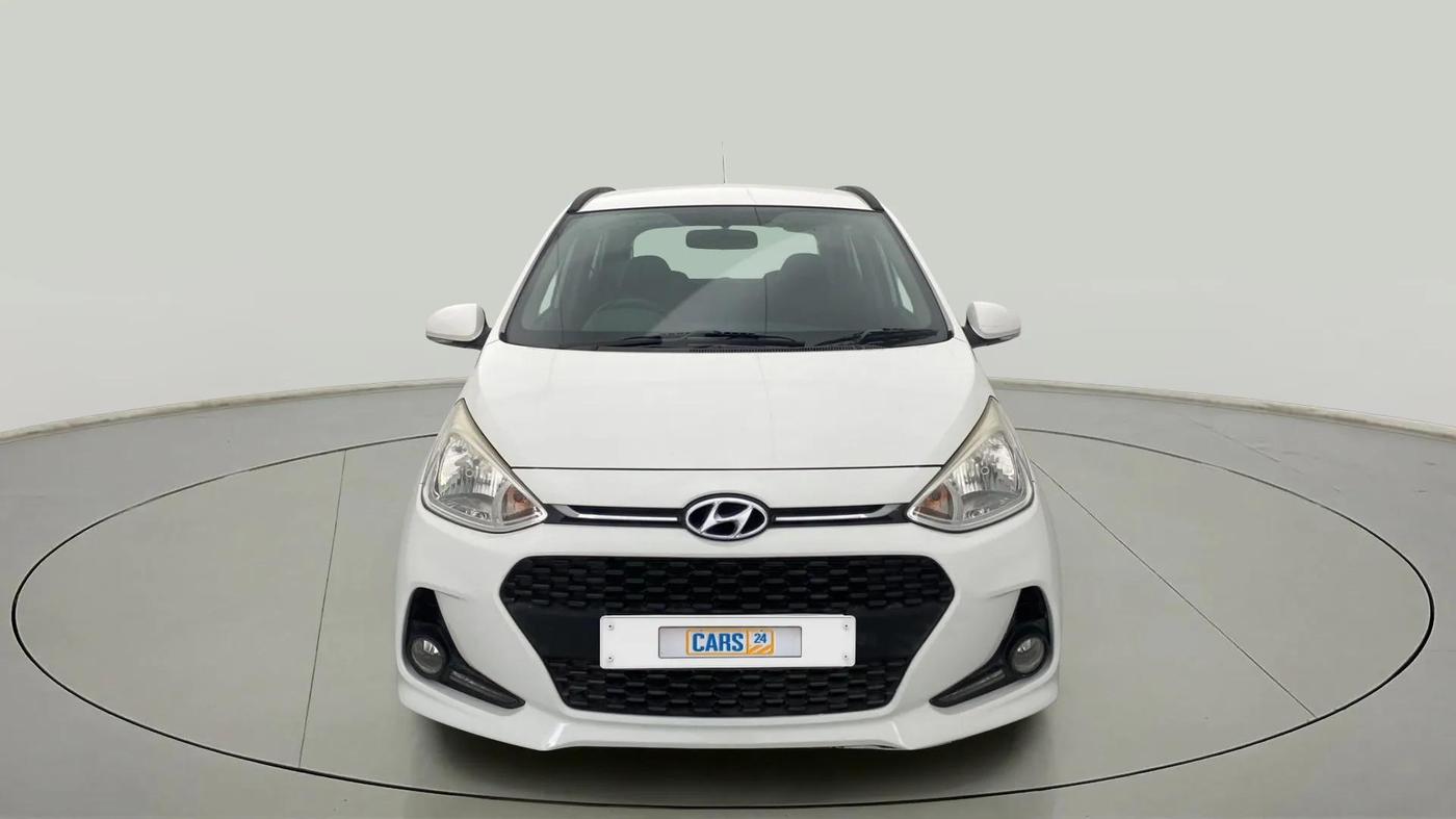 2018 Hyundai Grand i10 SPORTZ (O) AT 1.2 KAPPA VTVT, Petrol, Automatic, 55,305 km, Front