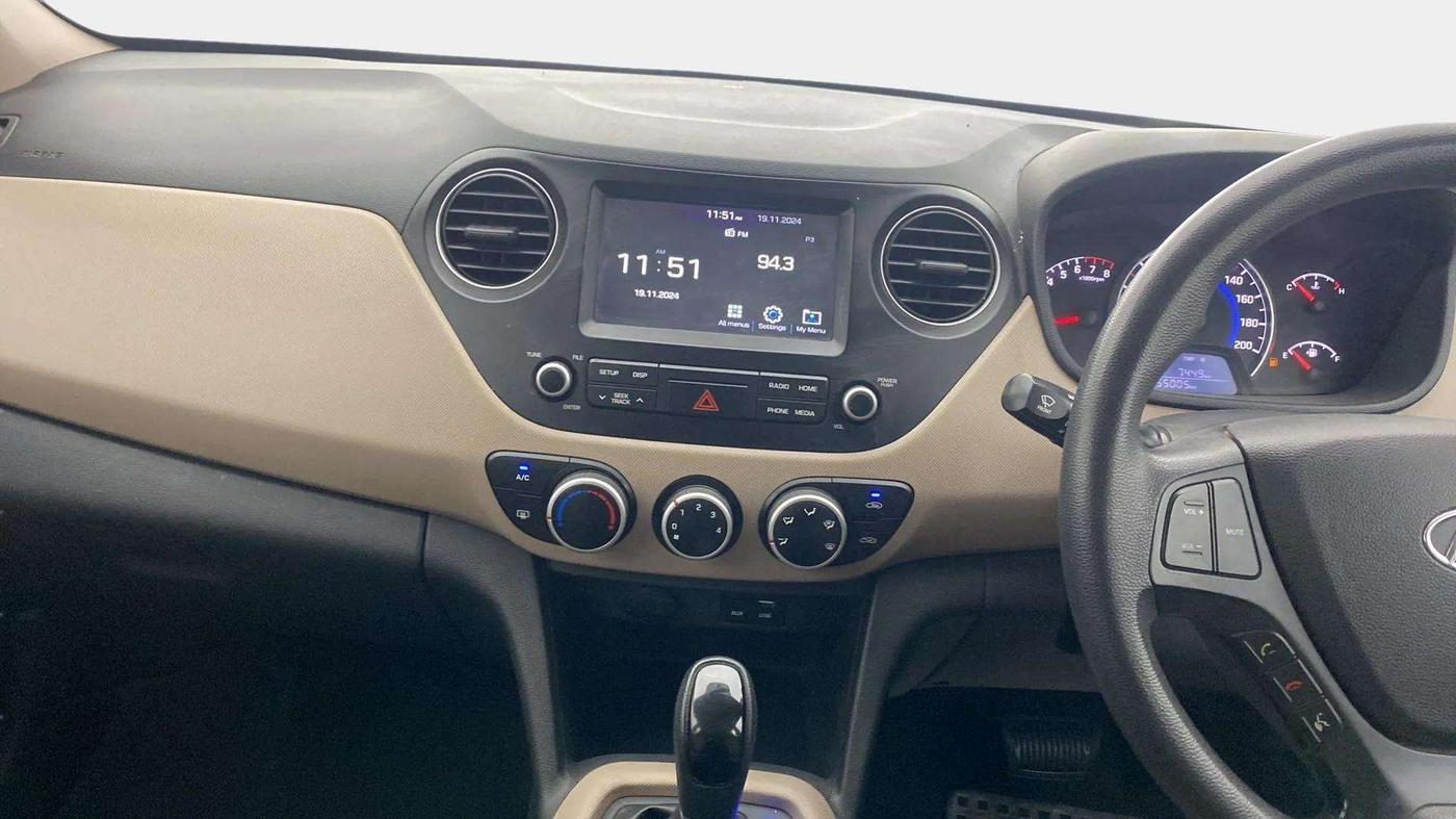2018 Hyundai Grand i10 SPORTZ (O) AT 1.2 KAPPA VTVT, Petrol, Automatic, 55,305 km, Air Conditioner
