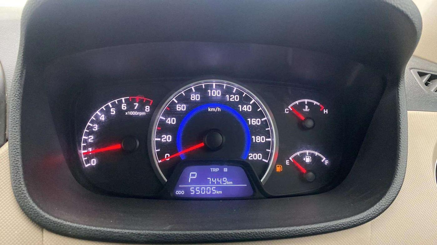 2018 Hyundai Grand i10 SPORTZ (O) AT 1.2 KAPPA VTVT, Petrol, Automatic, 55,305 km, Odometer Image
