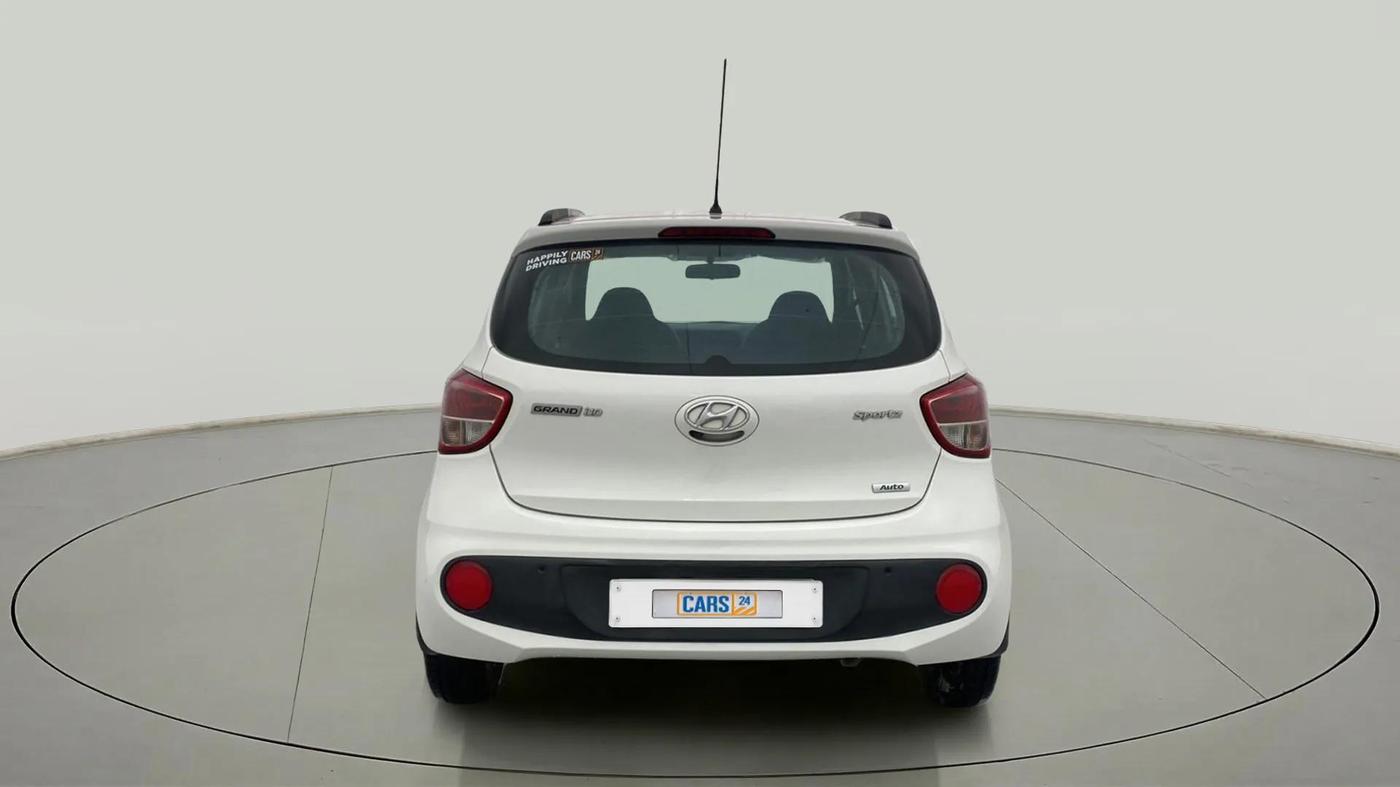 2018 Hyundai Grand i10 SPORTZ (O) AT 1.2 KAPPA VTVT, Petrol, Automatic, 55,305 km, Back/Rear