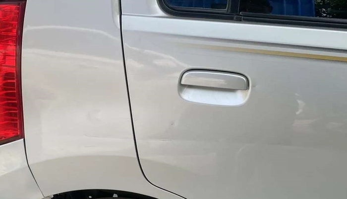 2014 Maruti Wagon R 1.0 VXI, Petrol, Manual, 75,258 km, Right quarter panel - Slightly dented