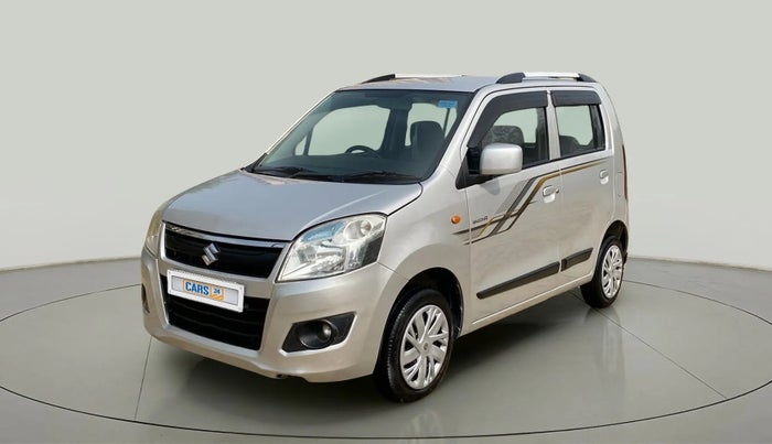 2014 Maruti Wagon R 1.0 VXI, Petrol, Manual, 75,258 km, Left Front Diagonal