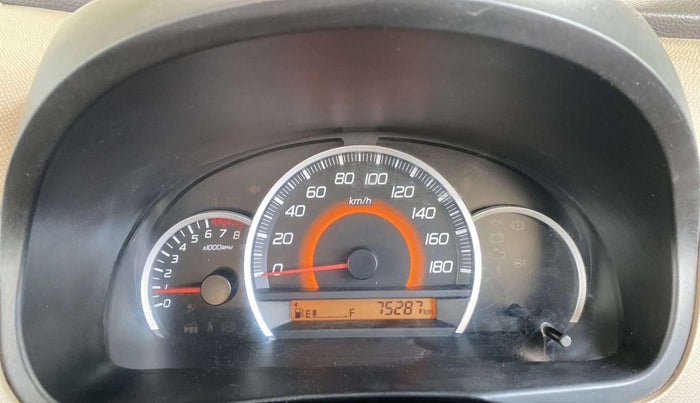 2014 Maruti Wagon R 1.0 VXI, Petrol, Manual, 75,258 km, Odometer Image