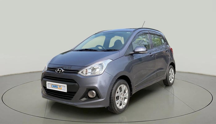 2015 Hyundai Grand i10 SPORTZ 1.2 KAPPA VTVT, Petrol, Manual, 11,765 km, Left Front Diagonal