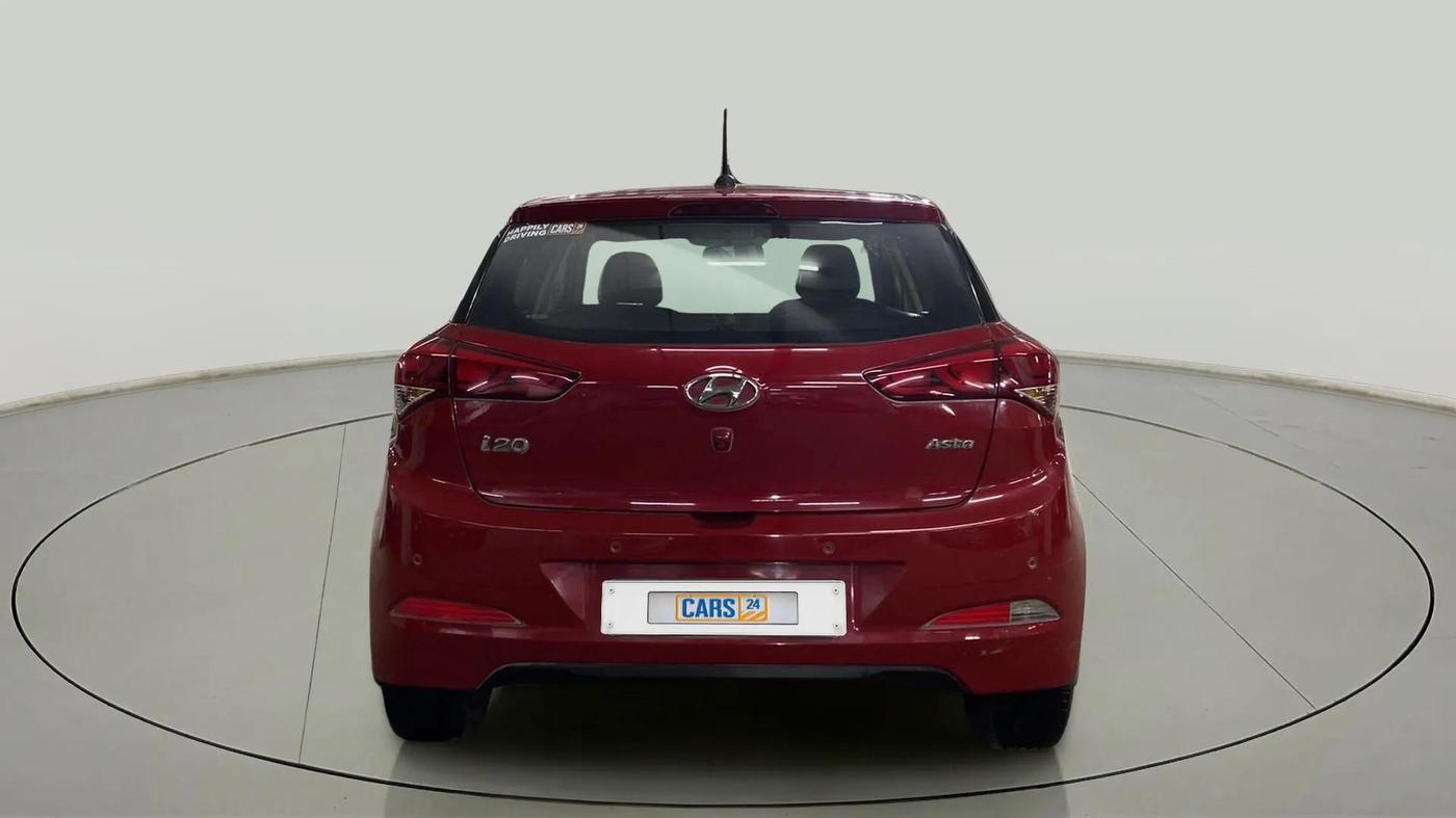 2017 Hyundai Elite i20 ASTA 1.2, Petrol, Manual, 33,887 km, Back/Rear