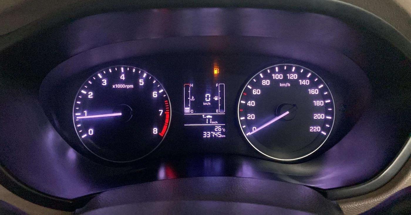 2017 Hyundai Elite i20 ASTA 1.2, Petrol, Manual, 33,887 km, Odometer Image