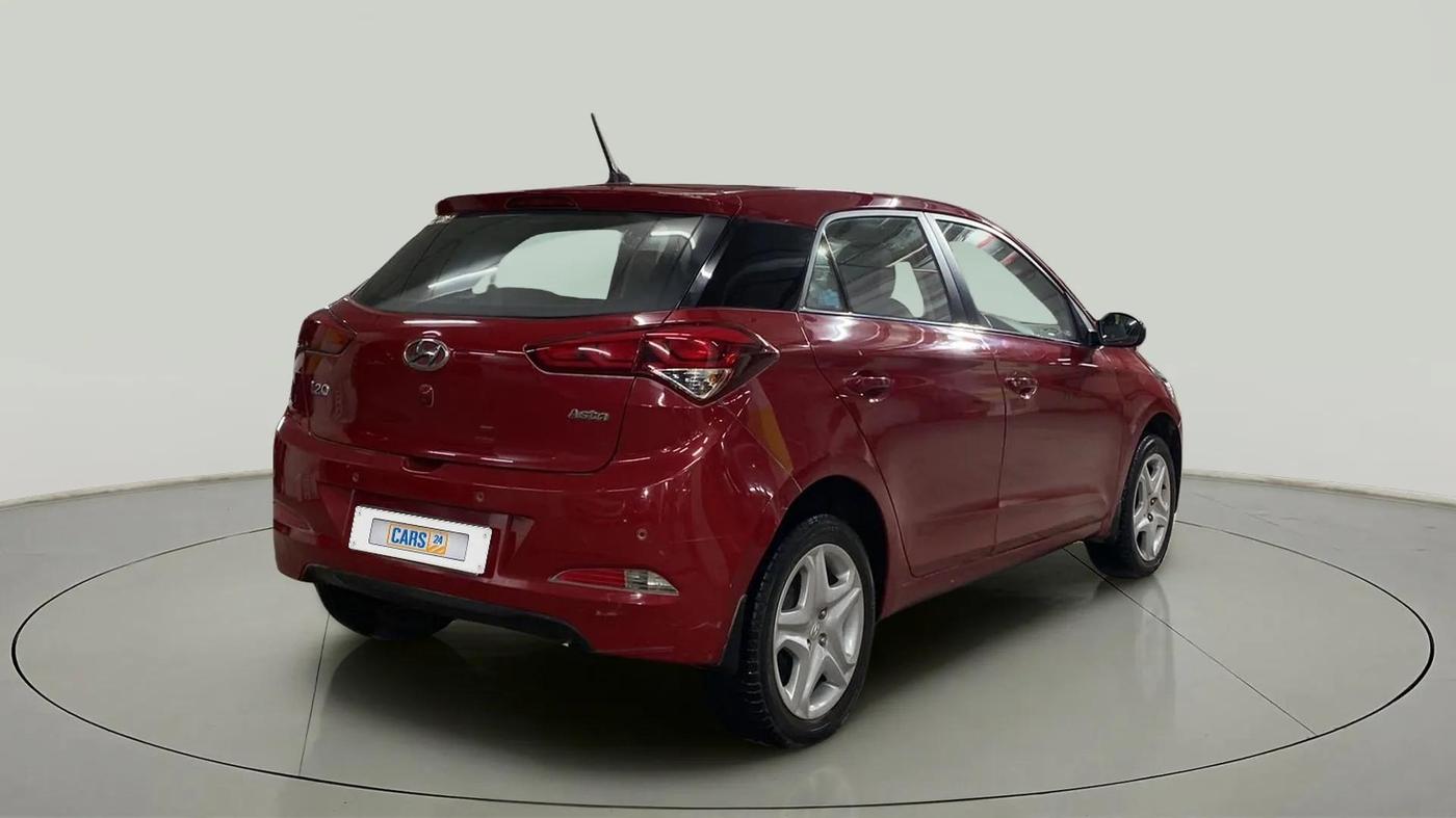 2017 Hyundai Elite i20 ASTA 1.2, Petrol, Manual, 33,887 km, Right Back Diagonal