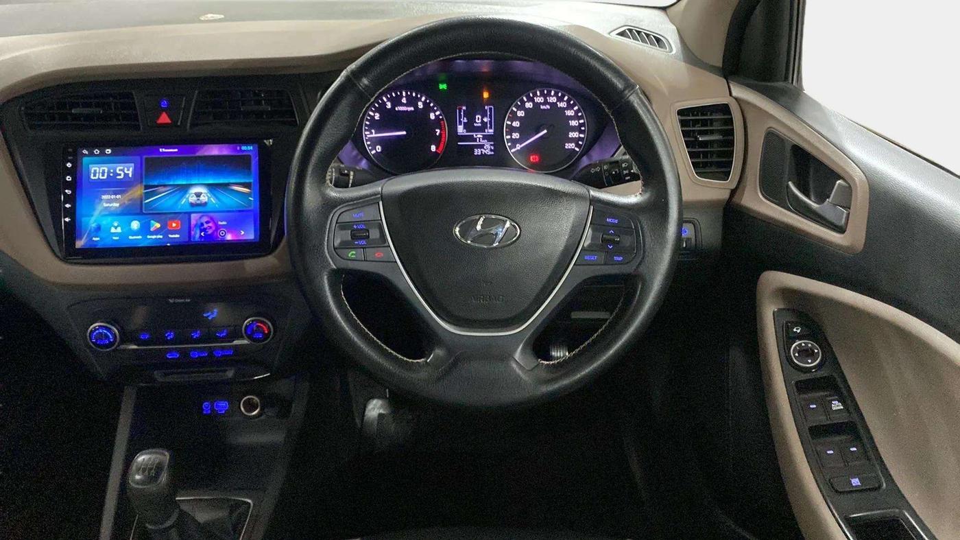 2017 Hyundai Elite i20 ASTA 1.2, Petrol, Manual, 33,887 km, Steering Wheel Close Up