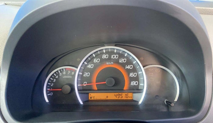 2012 Maruti Wagon R 1.0 VXI, Petrol, Manual, 49,491 km, Odometer Image