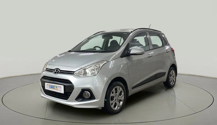 2015 Hyundai Grand i10 SPORTZ 1.2 KAPPA VTVT, Petrol, Manual, 38,530 km, Left Front Diagonal