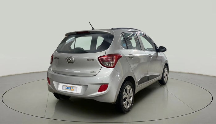 2015 Hyundai Grand i10 SPORTZ 1.2 KAPPA VTVT, Petrol, Manual, 38,530 km, Right Back Diagonal