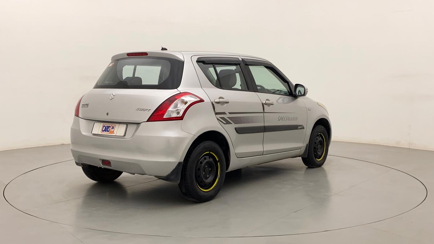 2013 Maruti Swift VXI, Petrol, Manual, 89,460 km, Right Back Diagonal