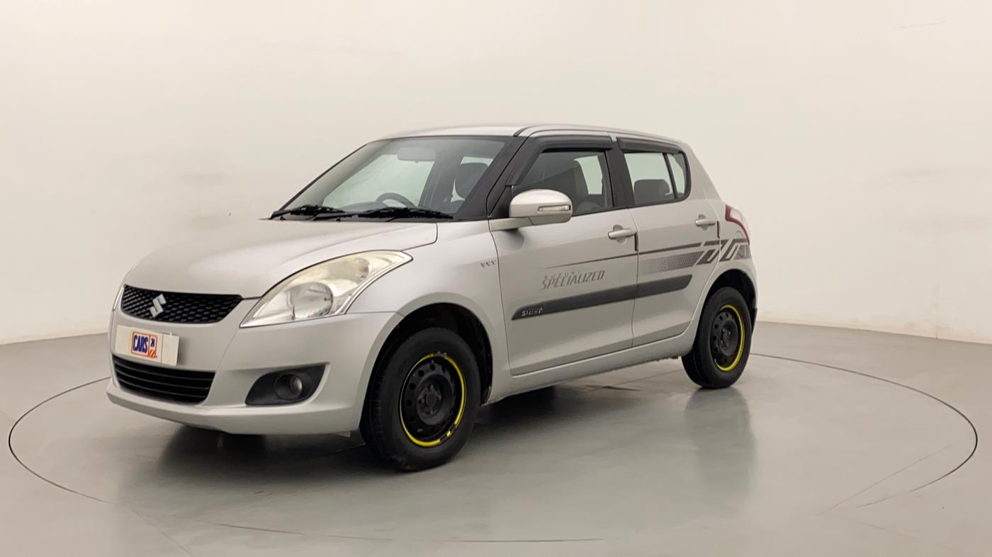 2013 Maruti Swift VXI, Petrol, Manual, 89,460 km, Left Front Diagonal