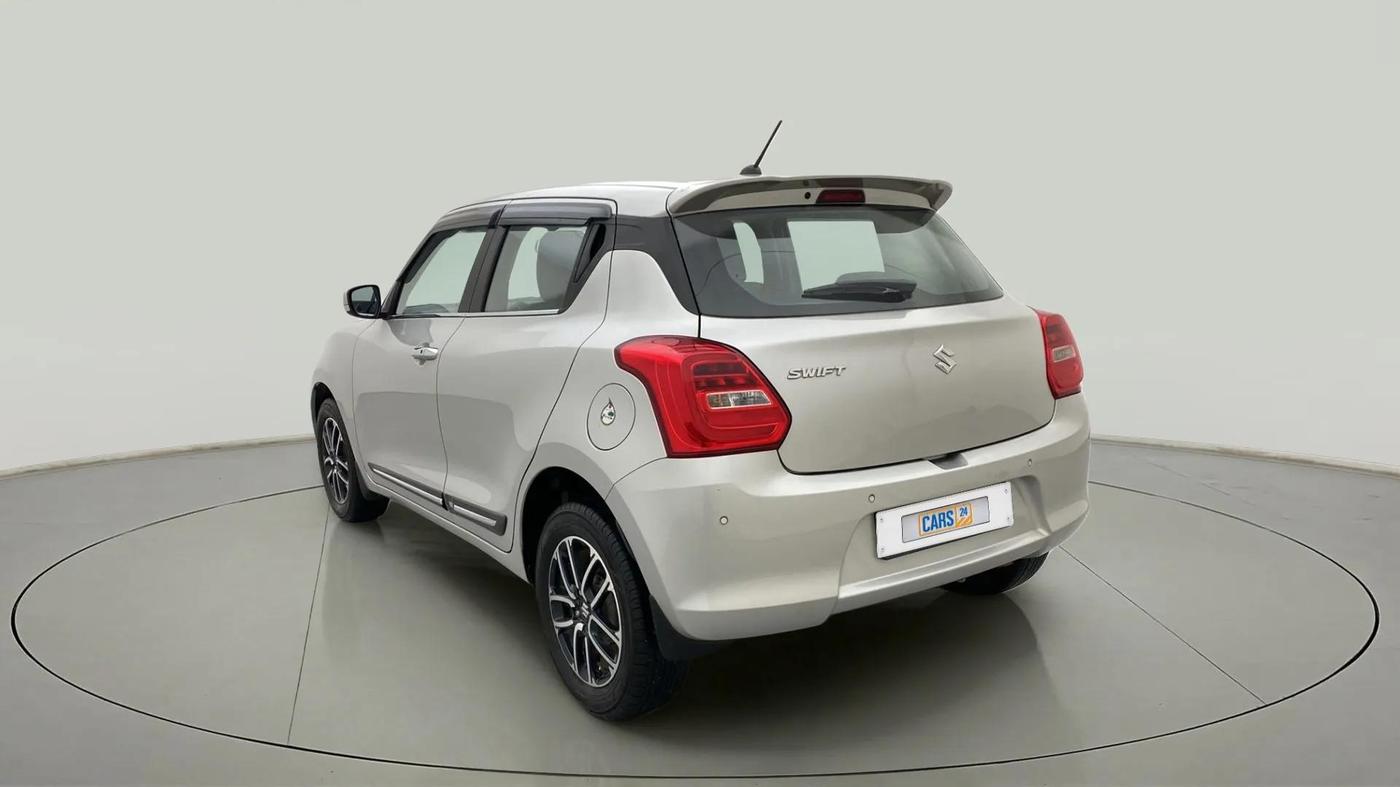 2020 Maruti Swift ZXI PLUS AMT, Petrol, Automatic, 81,910 km, Left Back Diagonal