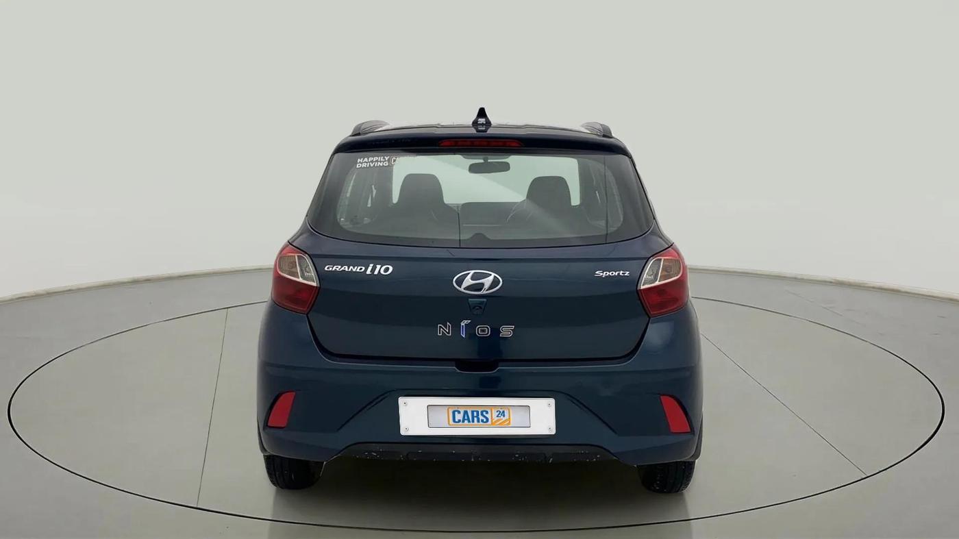 2021 Hyundai GRAND I10 NIOS SPORTZ AMT 1.2 KAPPA VTVT, Petrol, Automatic, 15,569 km, Back/Rear