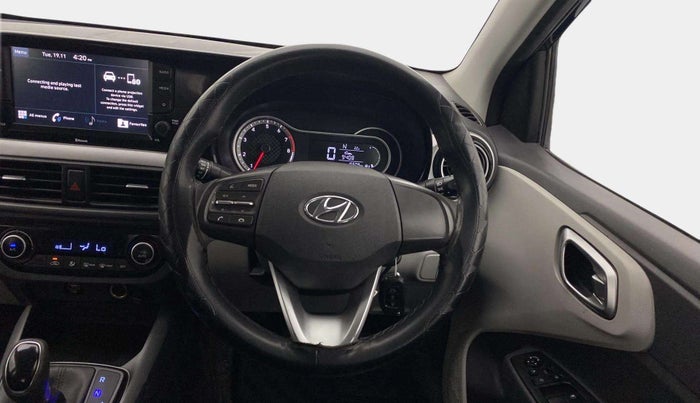 2021 Hyundai GRAND I10 NIOS SPORTZ AMT 1.2 KAPPA VTVT, Petrol, Automatic, 15,569 km, Steering Wheel Close Up