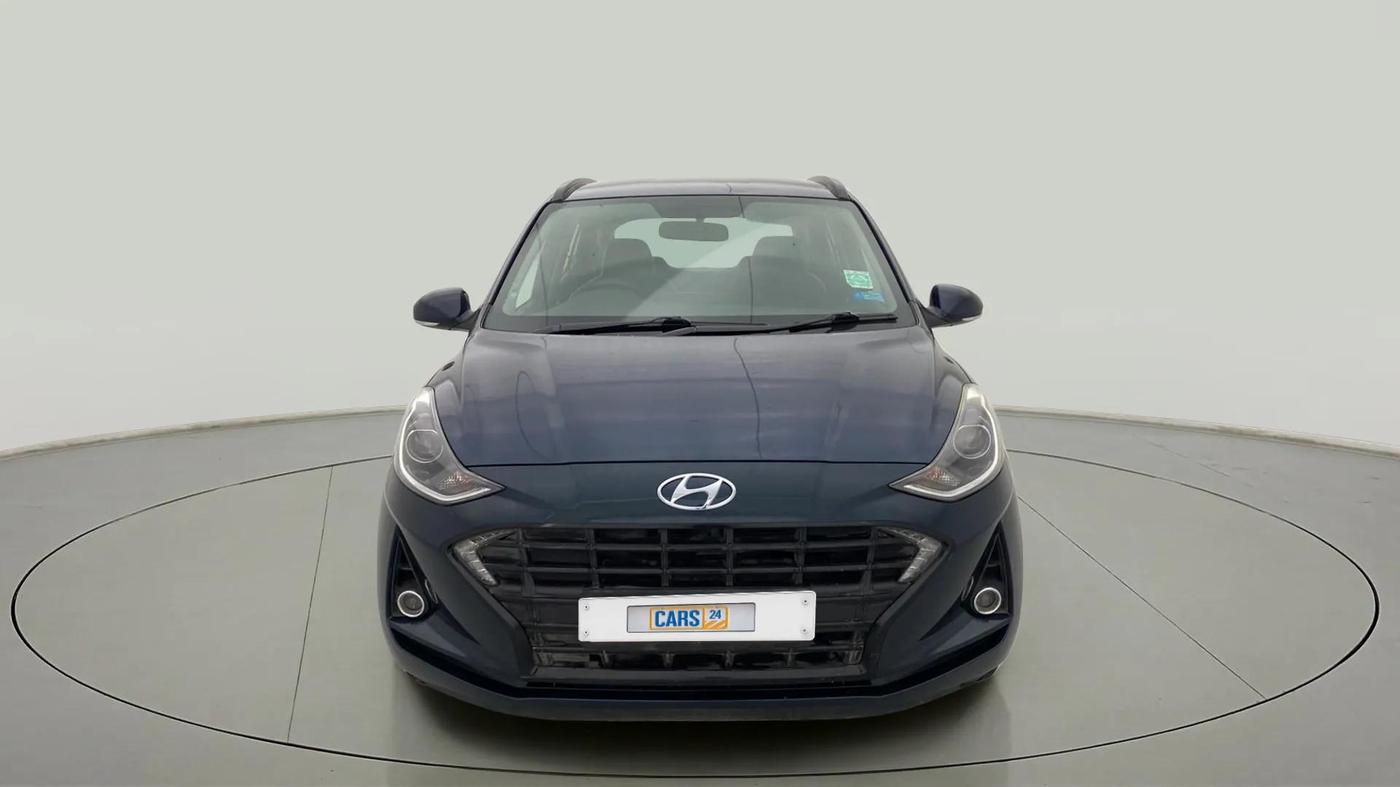 2021 Hyundai GRAND I10 NIOS SPORTZ AMT 1.2 KAPPA VTVT, Petrol, Automatic, 15,569 km, Front