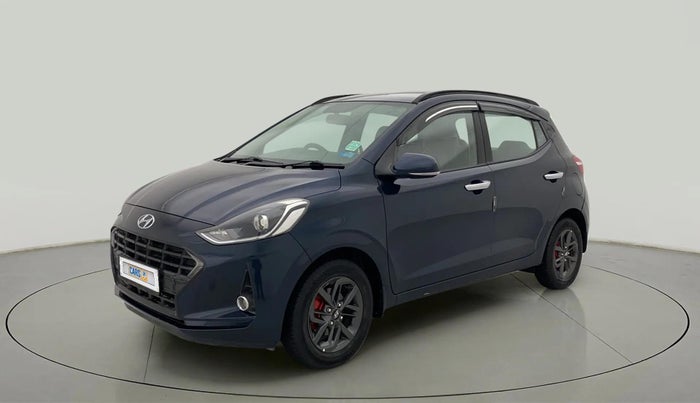 2021 Hyundai GRAND I10 NIOS SPORTZ AMT 1.2 KAPPA VTVT, Petrol, Automatic, 15,569 km, Left Front Diagonal
