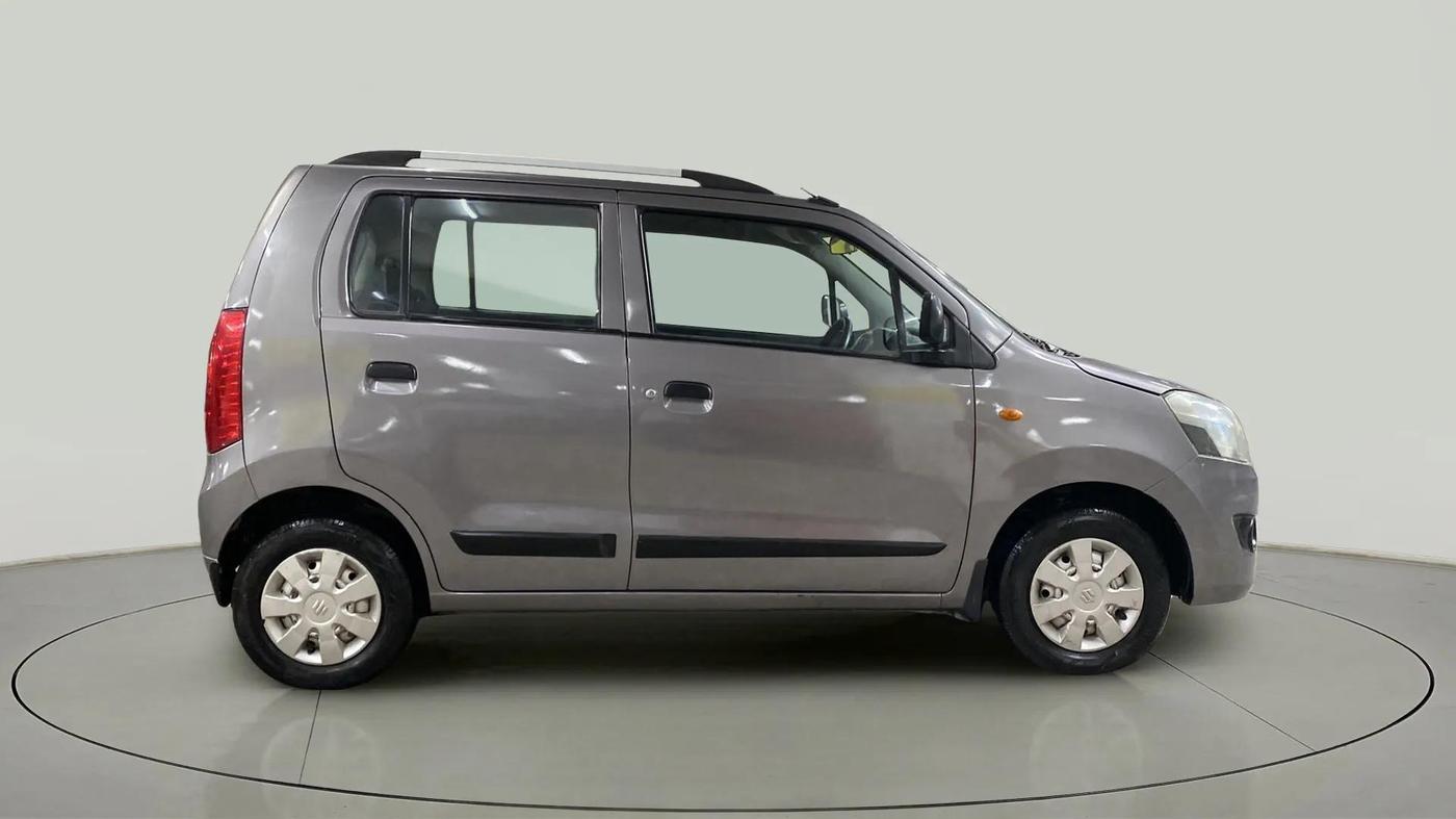 2013 Maruti Wagon R 1.0 LXI, Petrol, Manual, 76,233 km, Right Side View
