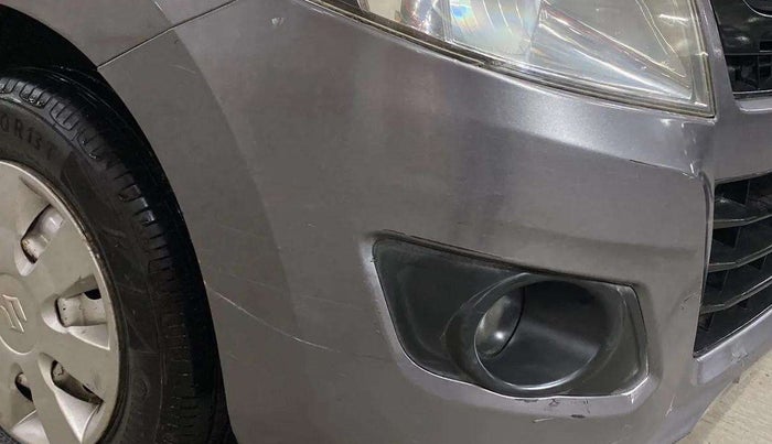 2013 Maruti Wagon R 1.0 LXI, Petrol, Manual, 76,229 km, Front bumper - Slightly dented