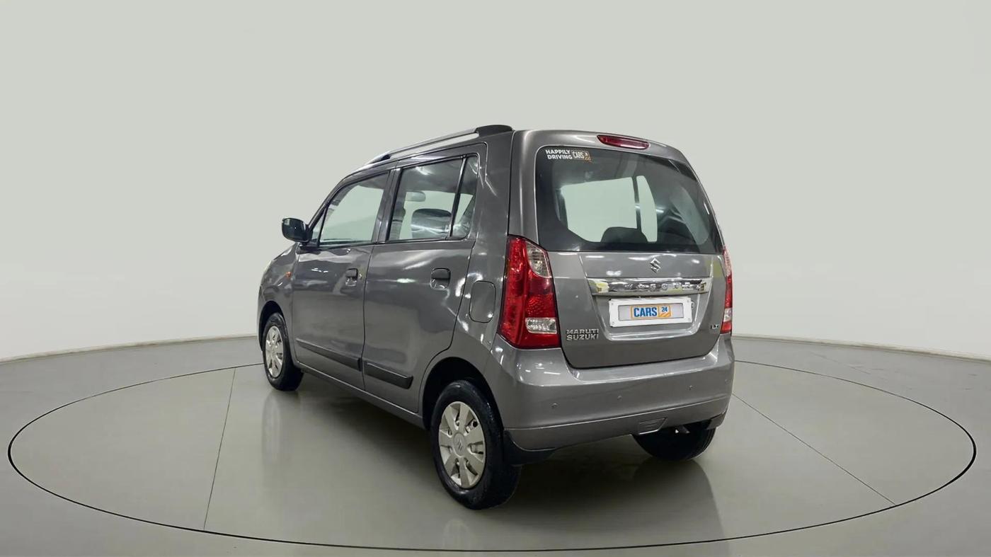 2013 Maruti Wagon R 1.0 LXI, Petrol, Manual, 76,233 km, Left Back Diagonal