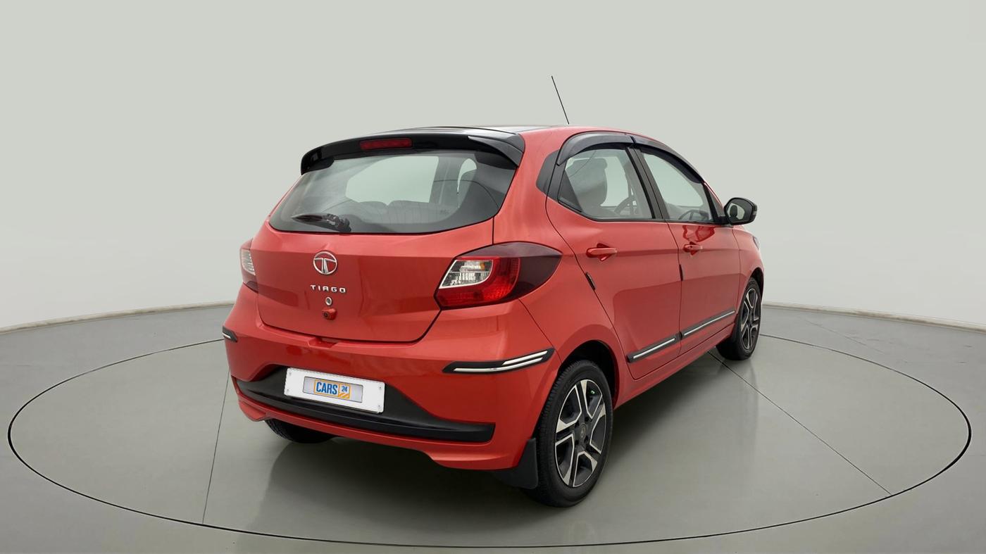 2021 Tata Tiago XZA PLUS PETROL, Petrol, Automatic, 65,218 km, Right Back Diagonal
