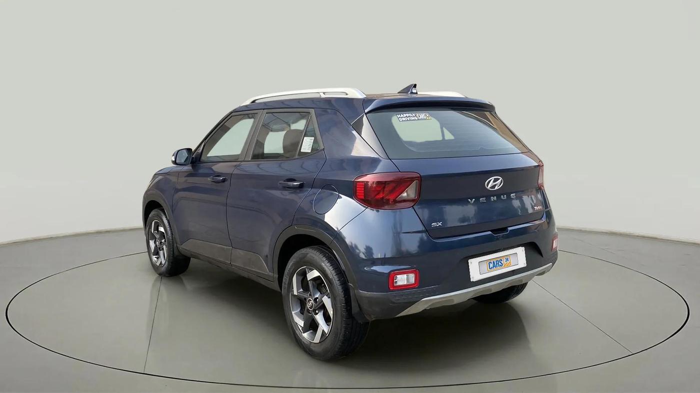 2019 Hyundai VENUE SX 1.0 TURBO, Petrol, Manual, 26,879 km, Left Back Diagonal