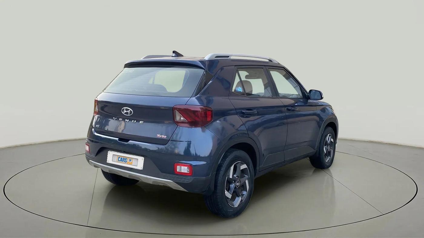 2019 Hyundai VENUE SX 1.0 TURBO, Petrol, Manual, 26,879 km, Right Back Diagonal