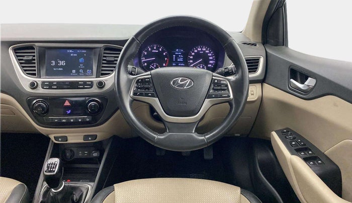 2019 Hyundai Verna 1.6 VTVT SX O, Petrol, Manual, 81,465 km, Steering Wheel Close Up