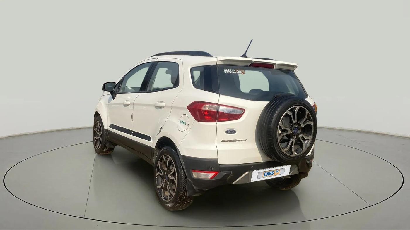 2018 Ford Ecosport TITANIUM 1.5L SIGNATURE EDITION (SUNROOF) DIESEL, Diesel, Manual, 90,521 km, Left Back Diagonal