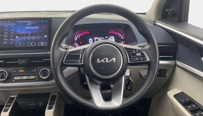 2022 KIA CARENS PREMIUM 1.5 PETROL 7 STR, Petrol, Manual, 24,329 km, Steering Wheel Close Up