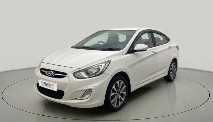 2014 Hyundai Verna FLUIDIC 1.6 VTVT SX, Petrol, Manual, 75,523 km, Left Front Diagonal